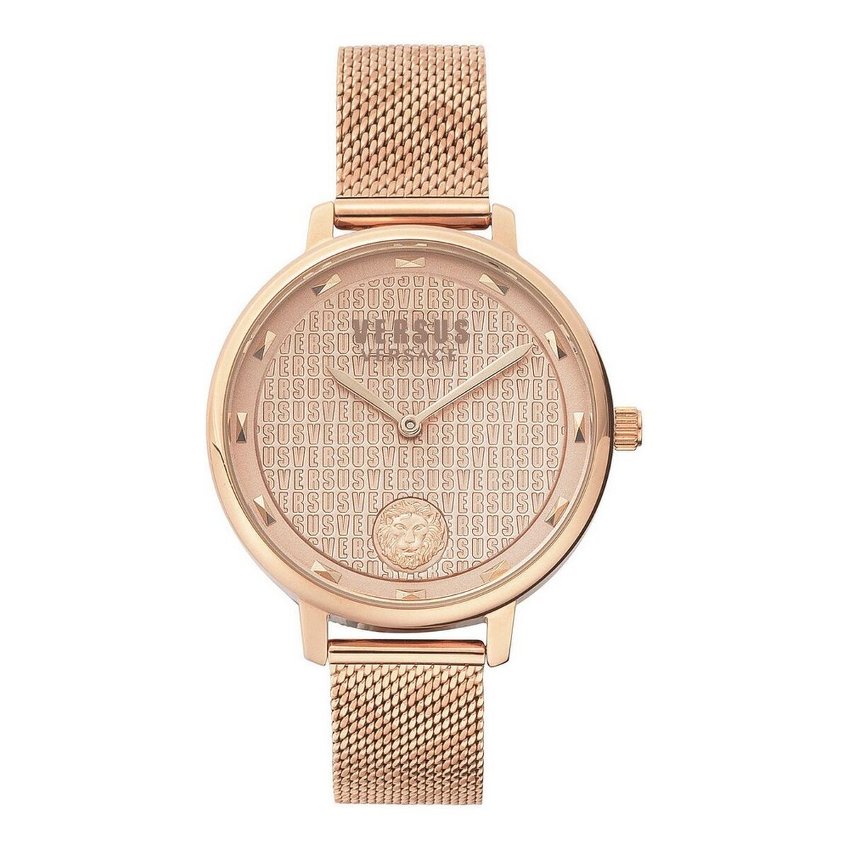 Montre Versace Versus femme VSP1S1620, cadran gravé rosé, bracelet maille.