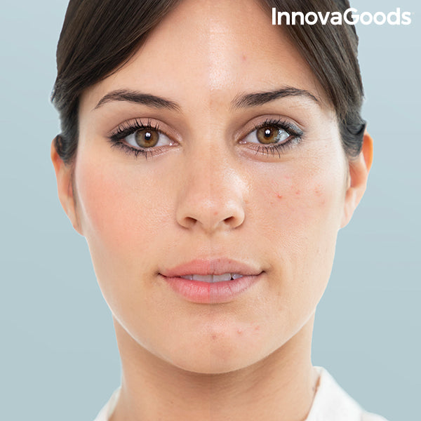 Visage de femme, peau éclatante, InnovaGoods en haut