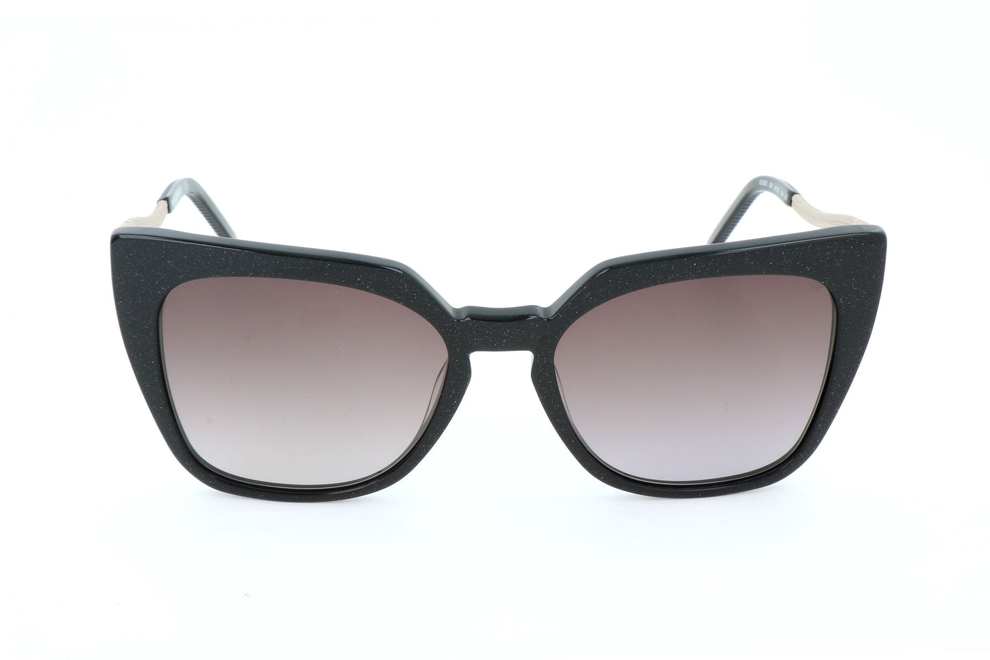 Lunettes de soleil œil-de-chat Karl Lagerfeld noires, verres dégradés