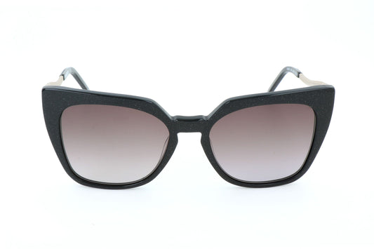 Lunettes de soleil œil-de-chat Karl Lagerfeld noires, verres dégradés