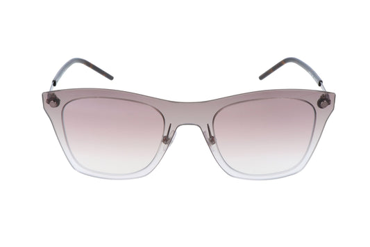 Monture de lunettes Marc Jacobs havane brun, verres dégradés rosés.