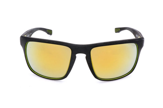 Lunettes de soleil Hugo Boss BOSS monture noire, verres jaunes