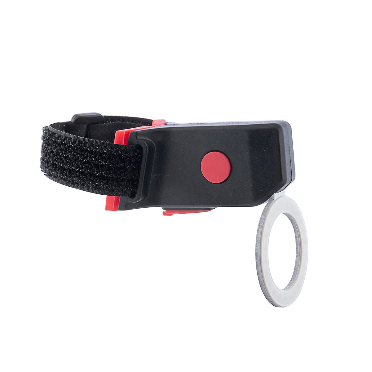 Feu arrière LED pour vélo Biklium InnovaGoods noir, sangle velcro et anneau latéral