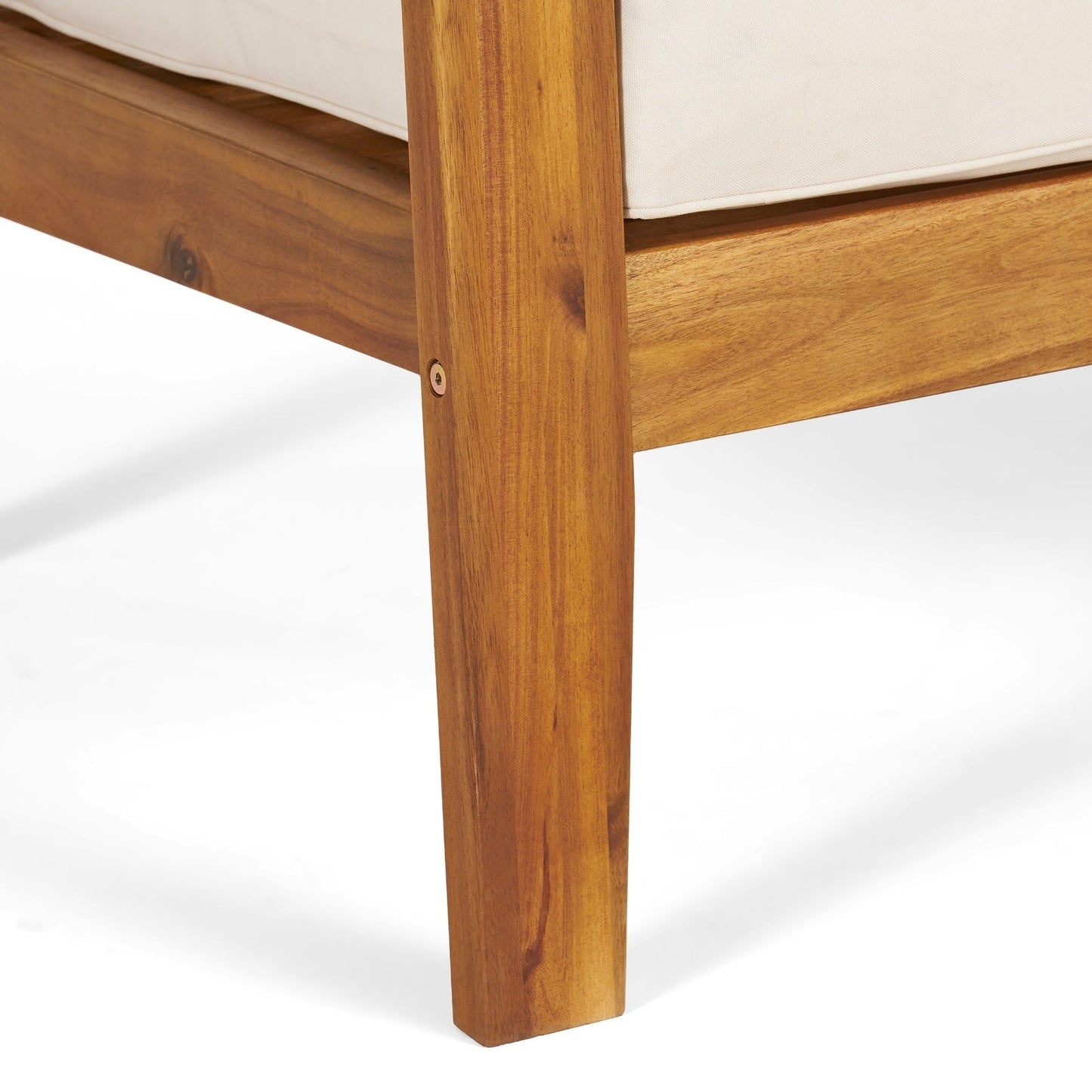 LuneluX Home | Salon de Jardin 2 Fauteuils Club | Acacia & Beige